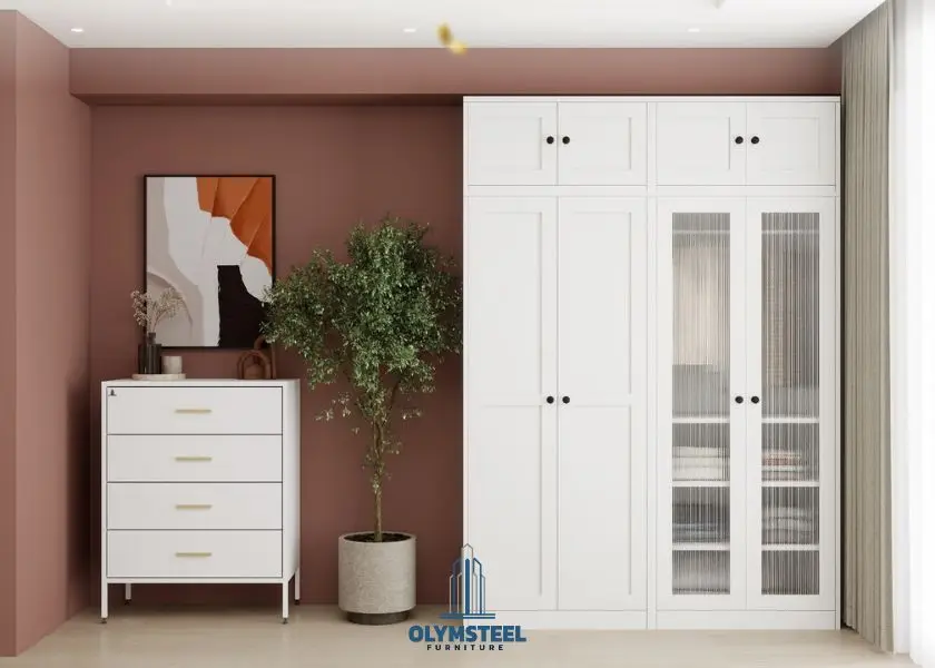 Drawer & Lemari Pakaian Besi Minimalis Olymsteel